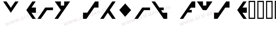Very Short Fuse字体转换